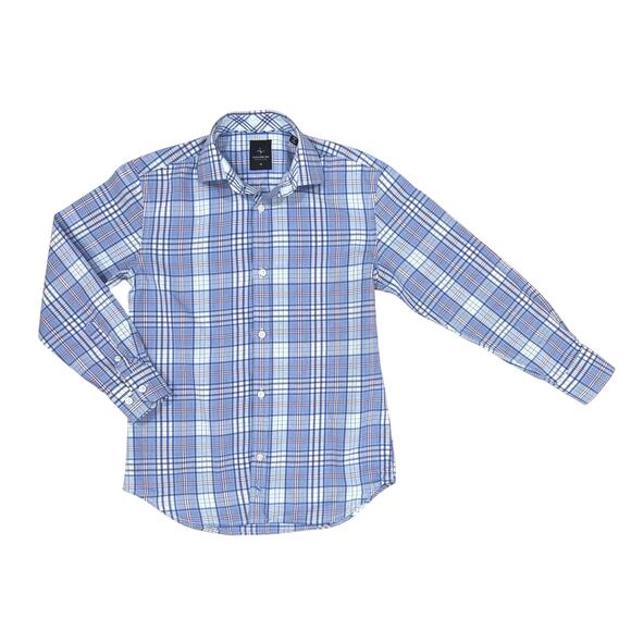 TailorByrd Melange Button Down Shirt - Picture 1 of 3